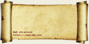 Angelina Bajkić vizit kartica